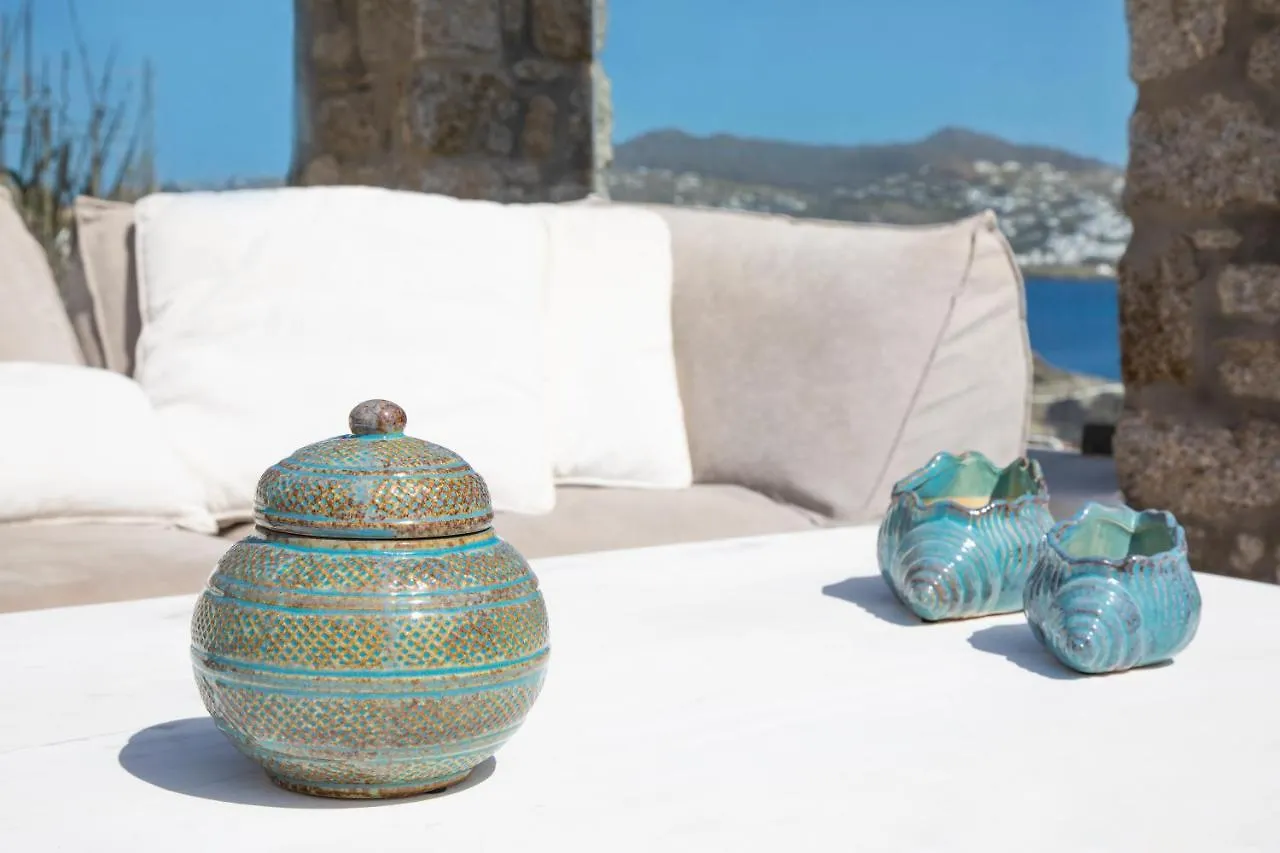 Mykonos-Ornos -Vilas Angel Alice Demi -Pool Holidays With View Mykonos Town 0*,