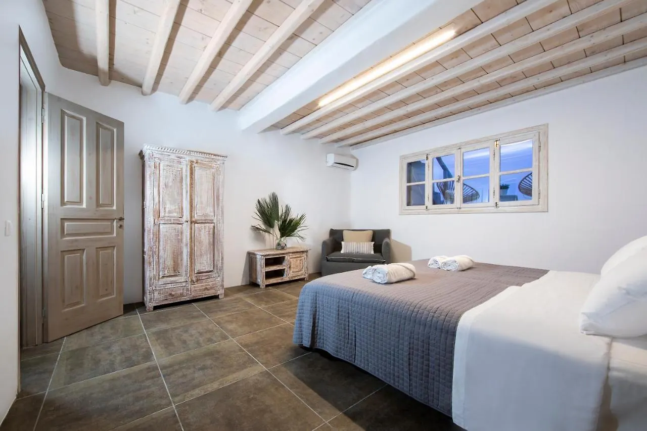 别墅 Mykonos-Ornos -Vilas Angel Alice Demi -Pool Holidays With View Mykonos Town