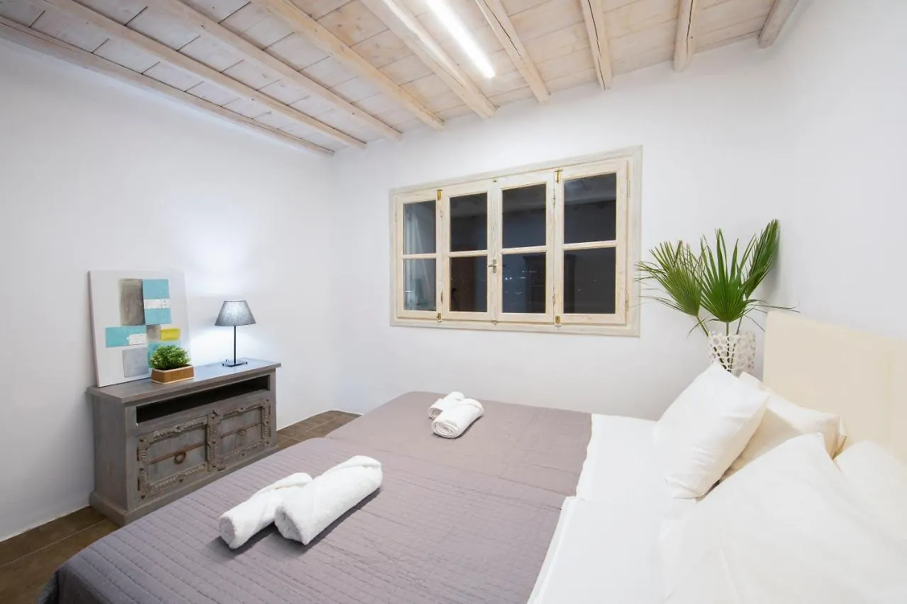Mykonos-Ornos -Vilas Angel Alice Demi -Pool Holidays With View Mykonos Town 别墅