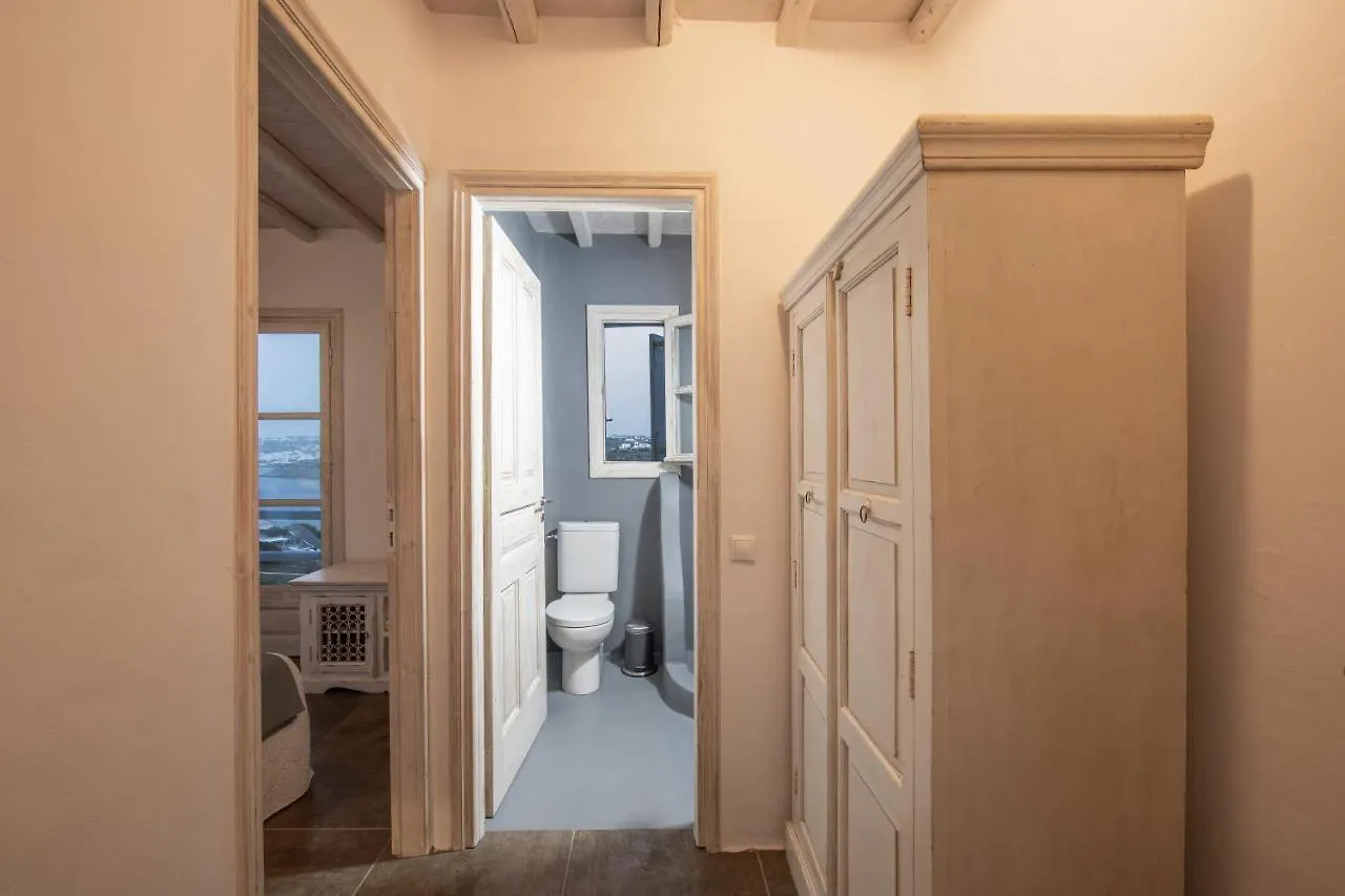别墅 Mykonos-Ornos -Vilas Angel Alice Demi -Pool Holidays With View Mykonos Town