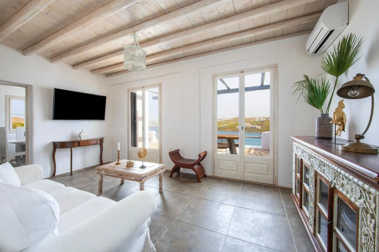 Mykonos-Ornos -Vilas Angel Alice Demi -Pool Holidays With View Mykonos Town 希腊