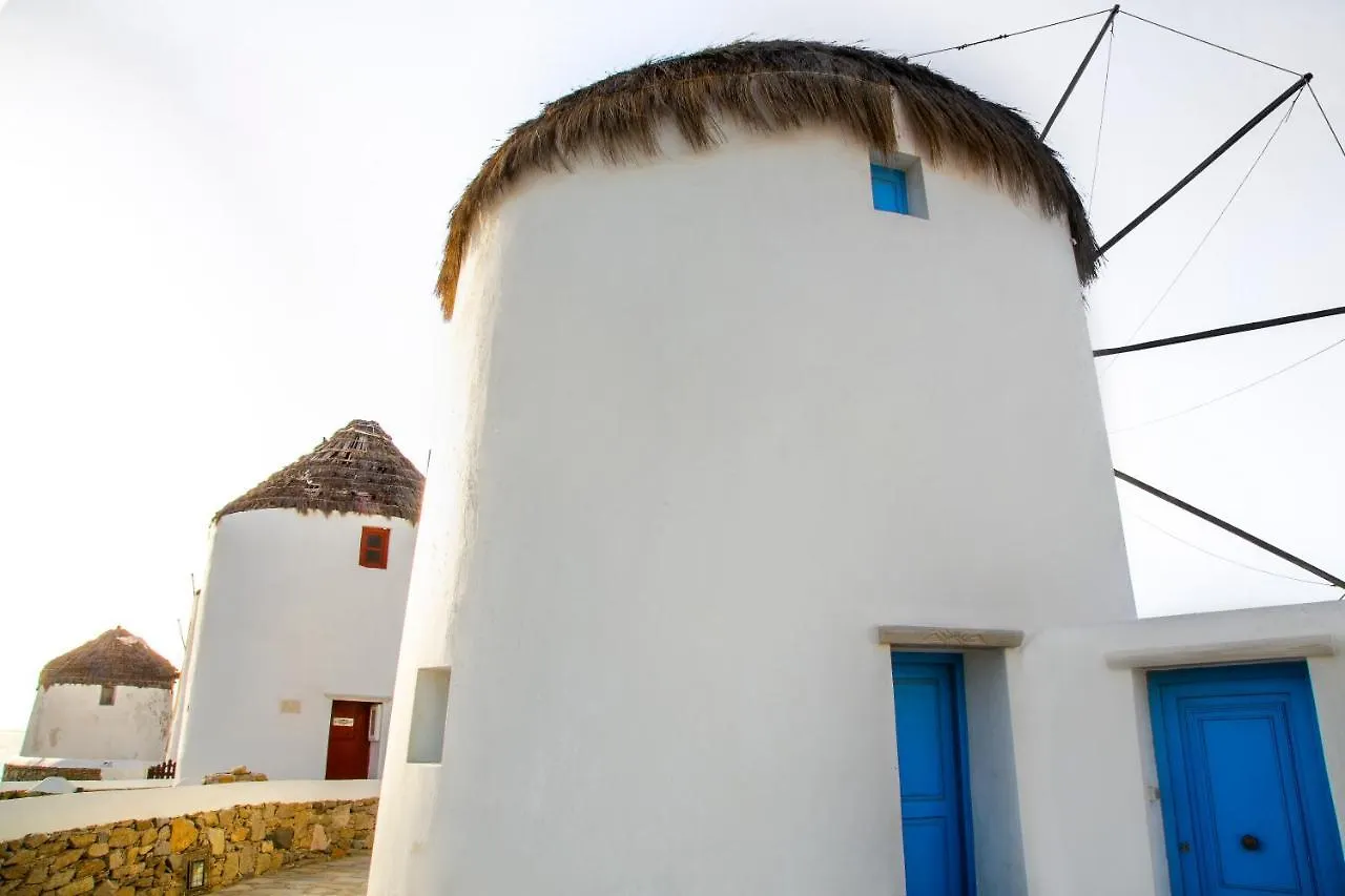Mykonos-Ornos -Vilas Angel Alice Demi -Pool Holidays With View Mykonos Town
