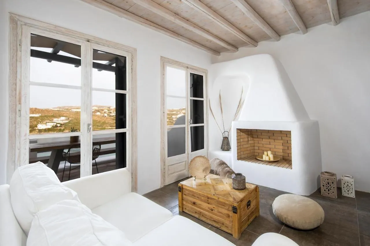 Mykonos-Ornos -Vilas Angel Alice Demi -Pool Holidays With View Mykonos Town 0*,