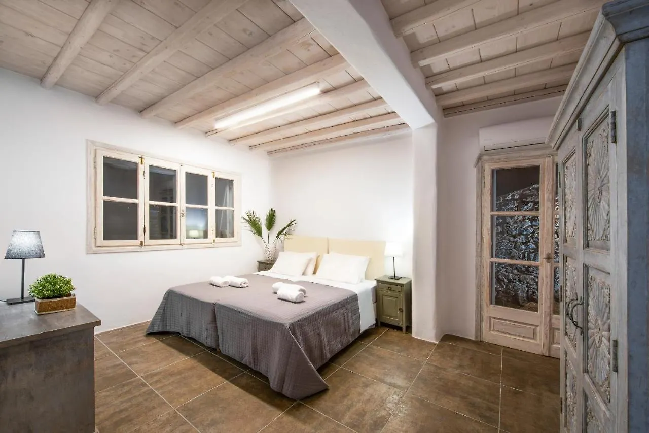 Vila Mykonos-Ornos -Vilas Angel Alice Demi -Pool Holidays With View Mykonos Town
